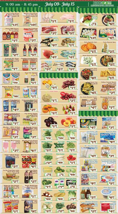 Nations Fresh Foods (Mississauga) Flyer July 9 to 15
