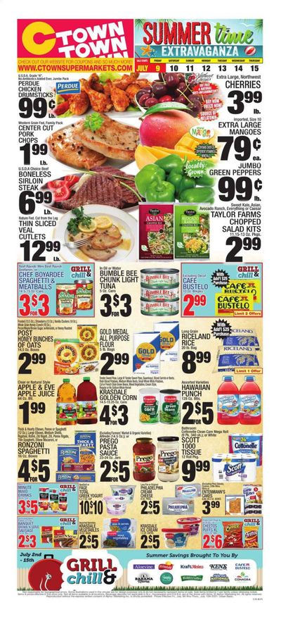 C-Town (CT, FL, MA, NJ, NY, PA) Weekly Ad Flyer July 9 to July 15