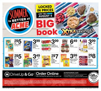 ACME (DE, NJ, NY, PA) Weekly Ad Flyer July 9 to August 5