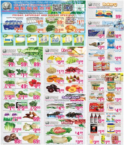 Grant's Food Mart Flyer July 9 to 15