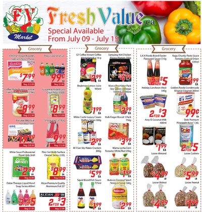 Fresh Value Flyer July 9 to 15