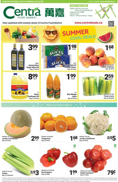Centra Foods (North York) Flyer July 9 to 15