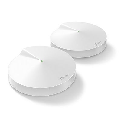 TP-Link Deco Smart Hub & Whole Home Mesh WiFi System - AC2200 Gigabit, ZigBee & Bluetooth Smart Hub, Tri-Band, Support Parental Controls/Anitivirus, Works with Alexa, 2-Pack (Deco M9) $199.99 (Reg $229.99)