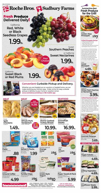 Roche Bros. (MA) Weekly Ad Flyer July 9 to July 15