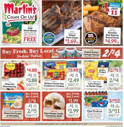 Martin’s (IN, MI) Weekly Ad Flyer July 11 to July 17