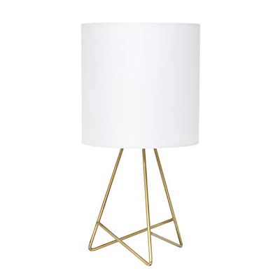 Simple Designs Down to The Wire Table Lamp with Fabric Shade, Gold with White Shade $26.65 (Reg $30.72) Simple Designs Down to The Wire Table Lamp with Fabric Shade, Gold with White Shade $26.65 (Reg $30.72)