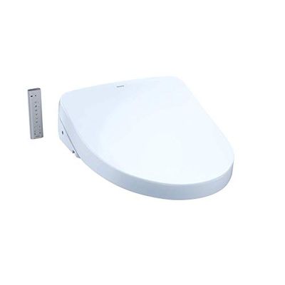 TOTO SW3056#01 S550e WASHLET Electronic Bidet Toilet Seat with EWATER+ and Auto Open and Close Contemporary Lid, Elongated, Cotton White $1221.28 (Reg $1339.99)