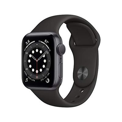 Apple Watch Series 6 (GPS, 40mm) - Space Gray Aluminum Case with Black Sport Band $469.98 (Reg $529.00)