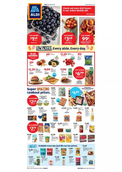 ALDI (FL, GA) Weekly Ad Flyer July 7 to July 13