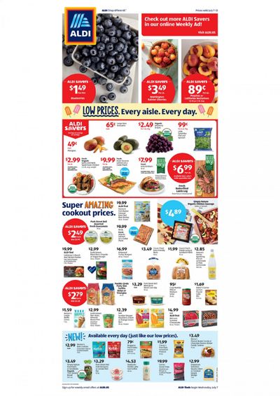 ALDI (MD, NC, VA) Weekly Ad Flyer July 7 to July 13