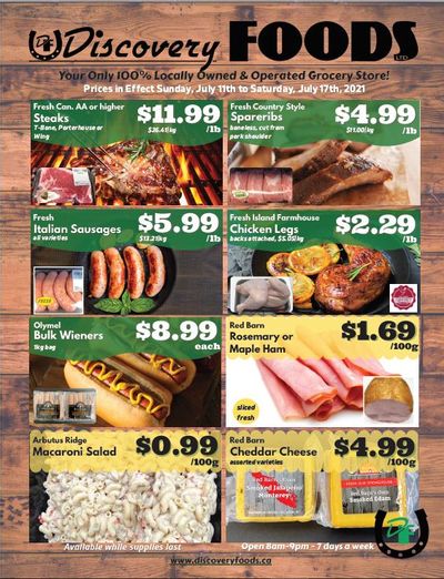Discovery Foods Flyer July 11 to 17
