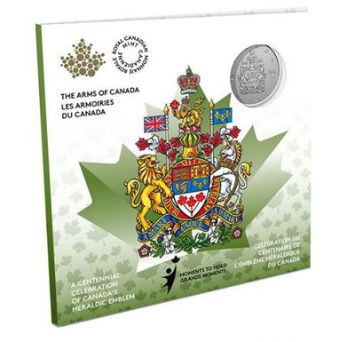 Royal Canadian Mint New Coins: 100th Anniversary of the Arms of Canada + 25th Anniversary of Canada’s Arboreal Emblem