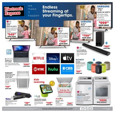 Electronic Express (AL, TN) Weekly Ad Flyer July 11 to July 17