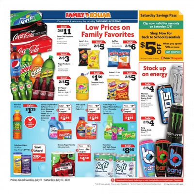 Family Dollar Weekly Ad Flyer July 11 to July 17