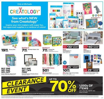 Michaels Weekly Ad Flyer July 11 to July 17