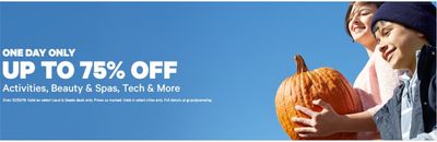 Groupon Canada Sale: Save up to 75% off on Activities, Beauty, Restaurants, Apparel, Tech & More
