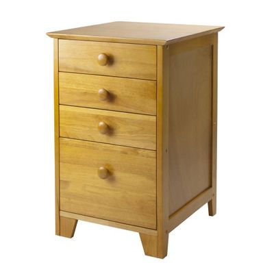 Winsome Wood File Cabinet with 4 Drawers, Honey $157.98 (Reg $184.97)