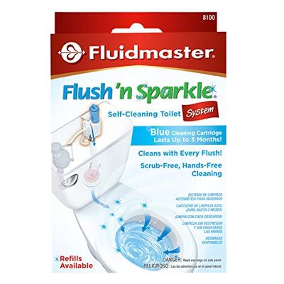 Fluidmaster 8100P8 Flush 'N Sparkle Toilet Bowl Cleaning System $15.05 (Reg $19.49)