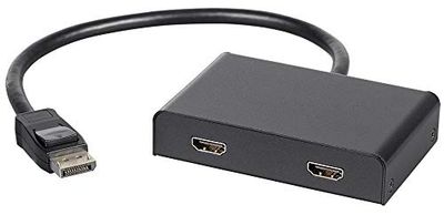Monoprice 2-Port DisplayPort 1.2 to HDMI Multi-Stream Transport (MST) Hub, DP to HDMI $58.35 (Reg $75.21)