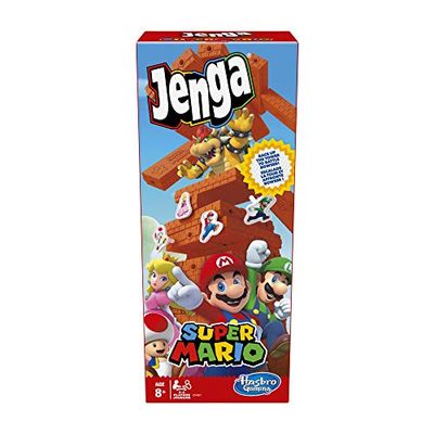 Jenga: Super Mario Edition Game, Block Stacking Tower Game for Super Mario Fans, Ages 8 and Up $18.67 (Reg $24.99)