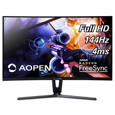 AOPEN 27HC1R Pbidpx 27-inch 1800R Curved Full HD (1920 x 1080) Gaming Monitor with AMD Radeon FreeSync Technology (Display, HDMI & DVI Ports) $229.99 (Reg $259.50)