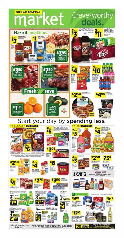 Dollar General (VA) Weekly Ad Flyer July 11 to July 17