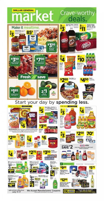 Dollar General (VA) Weekly Ad Flyer July 11 to July 17