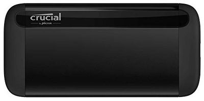 Crucial X8 500GB Portable SSD – Up to 1050MB/s – USB 3.2 – External Solid State Drive, USB-C, USB-A – CT500X8SSD9 $84.5 (Reg $150.35)