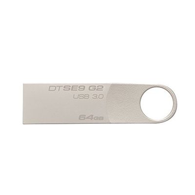 Kingston Digital 64 GB DataTraveler SE9 G2 USB 3.0 Flash Drive (DTSE9G2/64GB) $9.99 (Reg $19.99)