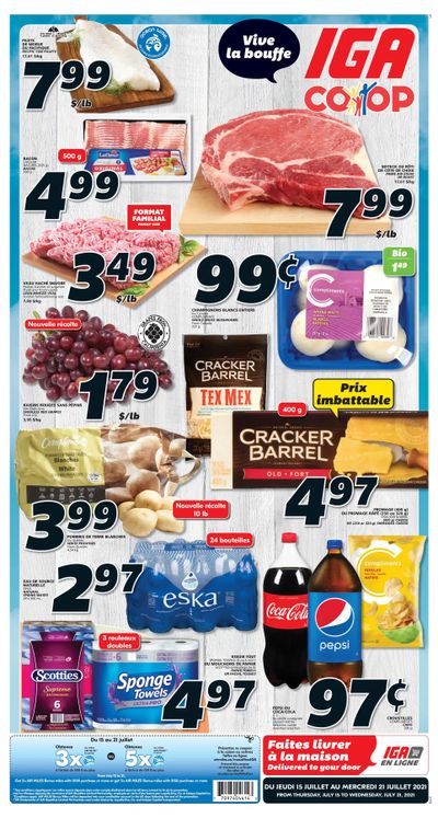 IGA (NB) Flyer July 15 to 21