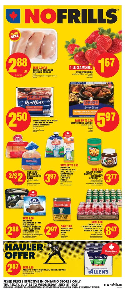 No Frills (ON) Flyer July 15 to 21