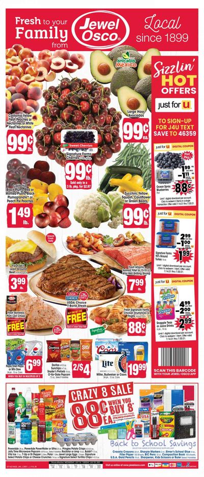 Jewel Osco (IN) Weekly Ad Flyer July 14 to July 20