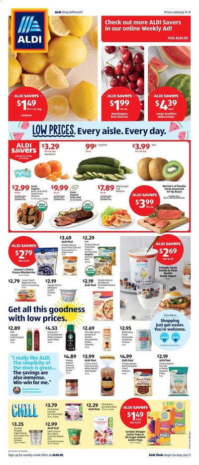 ALDI (CT, MA, NY, RI, VT) Weekly Ad Flyer July 11 to July 17