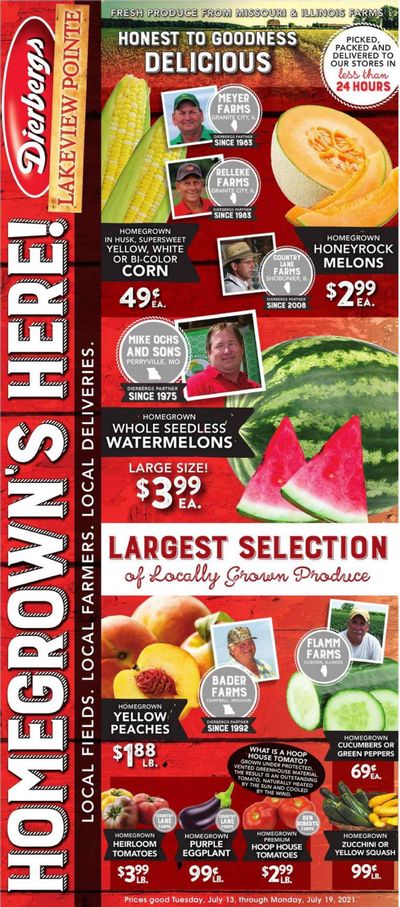 Dierbergs (MO) Weekly Ad Flyer July 13 to July 19