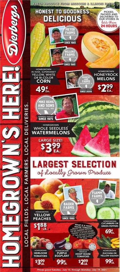 Dierbergs (IL, MO) Weekly Ad Flyer July 13 to July 19