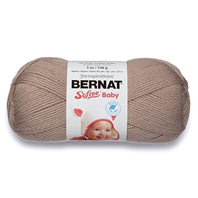 Bernat Softee Baby Yarn, Solid, 4.9 Ounce, Little Mouse, Single Ball $5.97 (Reg $13.44)