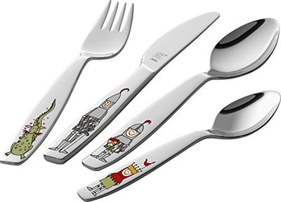 ZWILLING Twin ECKBERT Stainless Steel Flatware Set 4 PC, Silver, Regular (07132-210-0) $29.31 (Reg $31.91)
