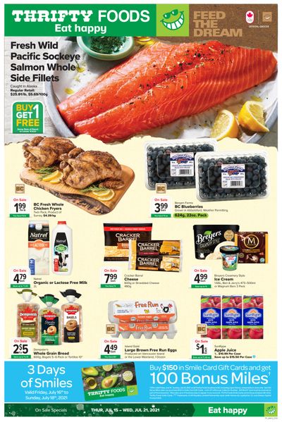 Thrifty Foods Flyer July 15 to 21