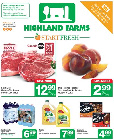 Highland Farms Flyer July 15 to 21