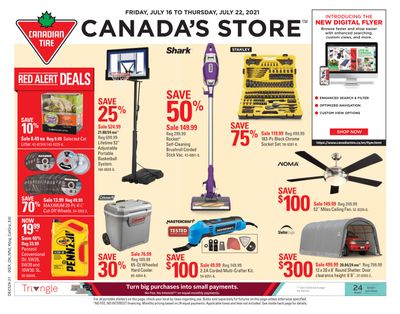 Canadian Tire (ON) Flyer July 16 to 22