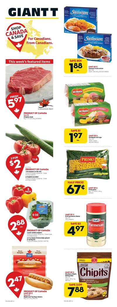 Giant Tiger (West) Flyer July 14 to 20