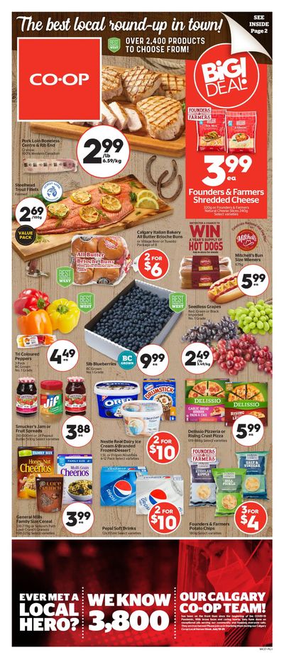 Calgary Co-op Flyer July 15 to 21