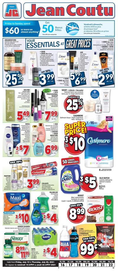 Jean Coutu (ON) Flyer July 16 to 22