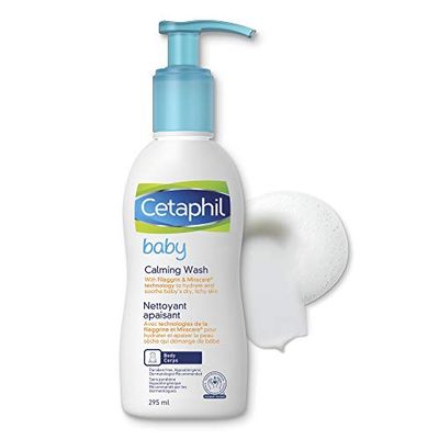 Cetaphil Baby Calming Wash With Filaggrin, Shea Butter, For Dry Itchy Skin, Paediatrician Recommended, 295ml $9.98 (Reg $14.99)