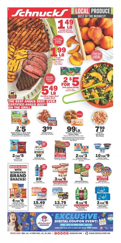 Schnucks (IA, IL, IN, MO) Weekly Ad Flyer July 14 to July 20