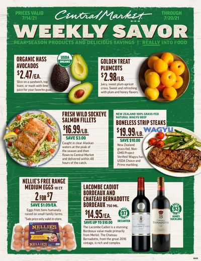 Central Market (TX) Weekly Ad Flyer July 14 to July 20