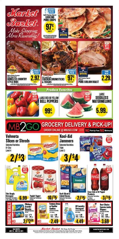 Market Basket (LA, TX) Weekly Ad Flyer July 14 to July 20