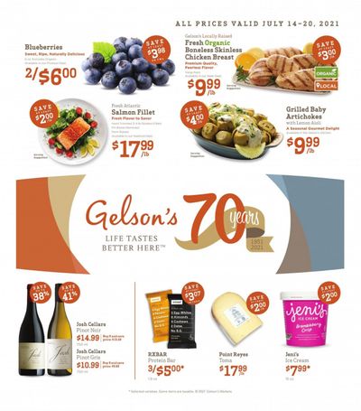 Gelson's (CA) Weekly Ad Flyer July 14 to July 20