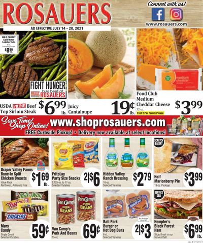 Rosauers (ID, MT, OR, WA) Weekly Ad Flyer July 14 to July 20