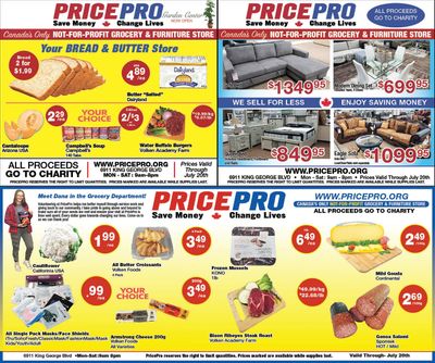 Price Pro Flyer July 14 to 20